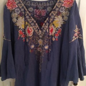 Johnny Was Kitti lace up swing dress